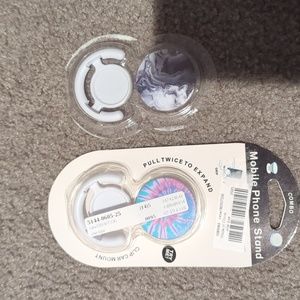 Two Mobile Phone Stands